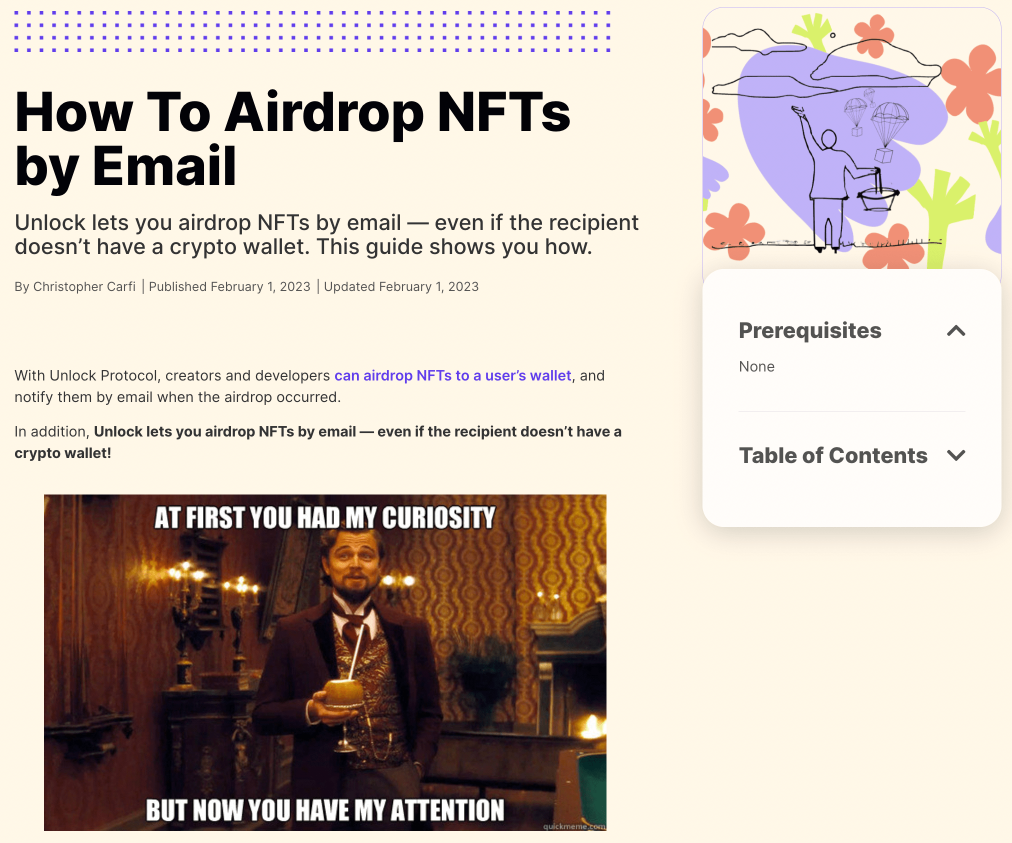 airdrop guide