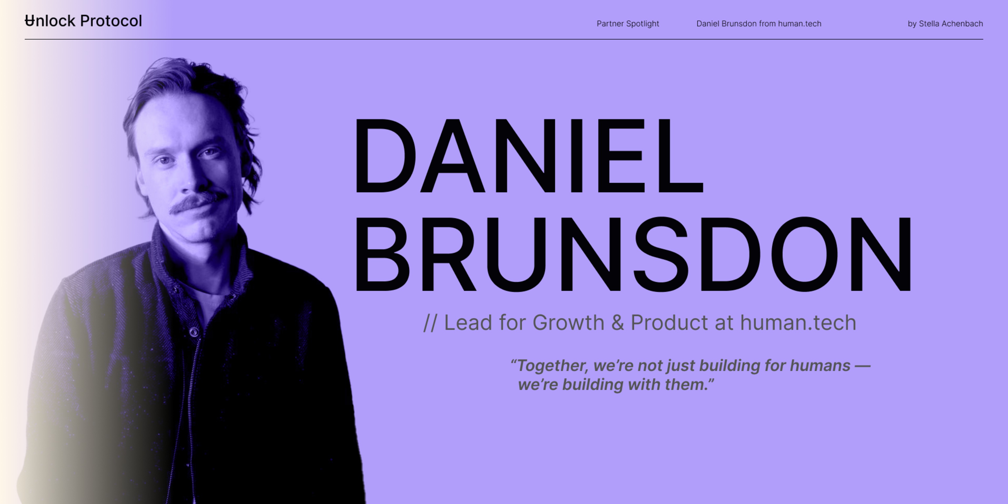 Partner Spotlight | Human Passport