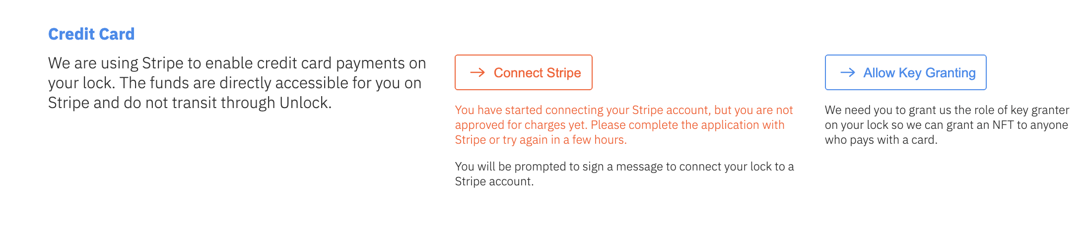 stripe connected